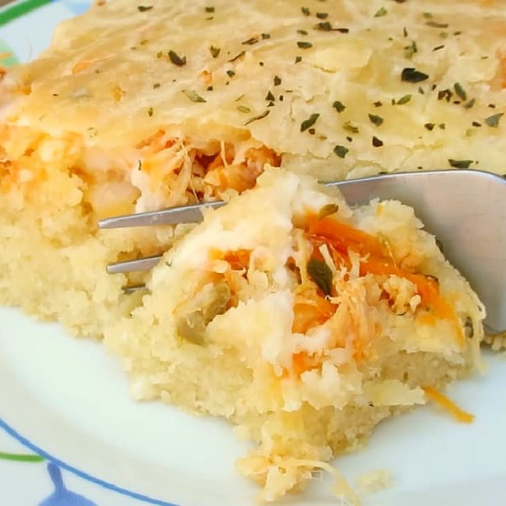 torta de frango cremosa