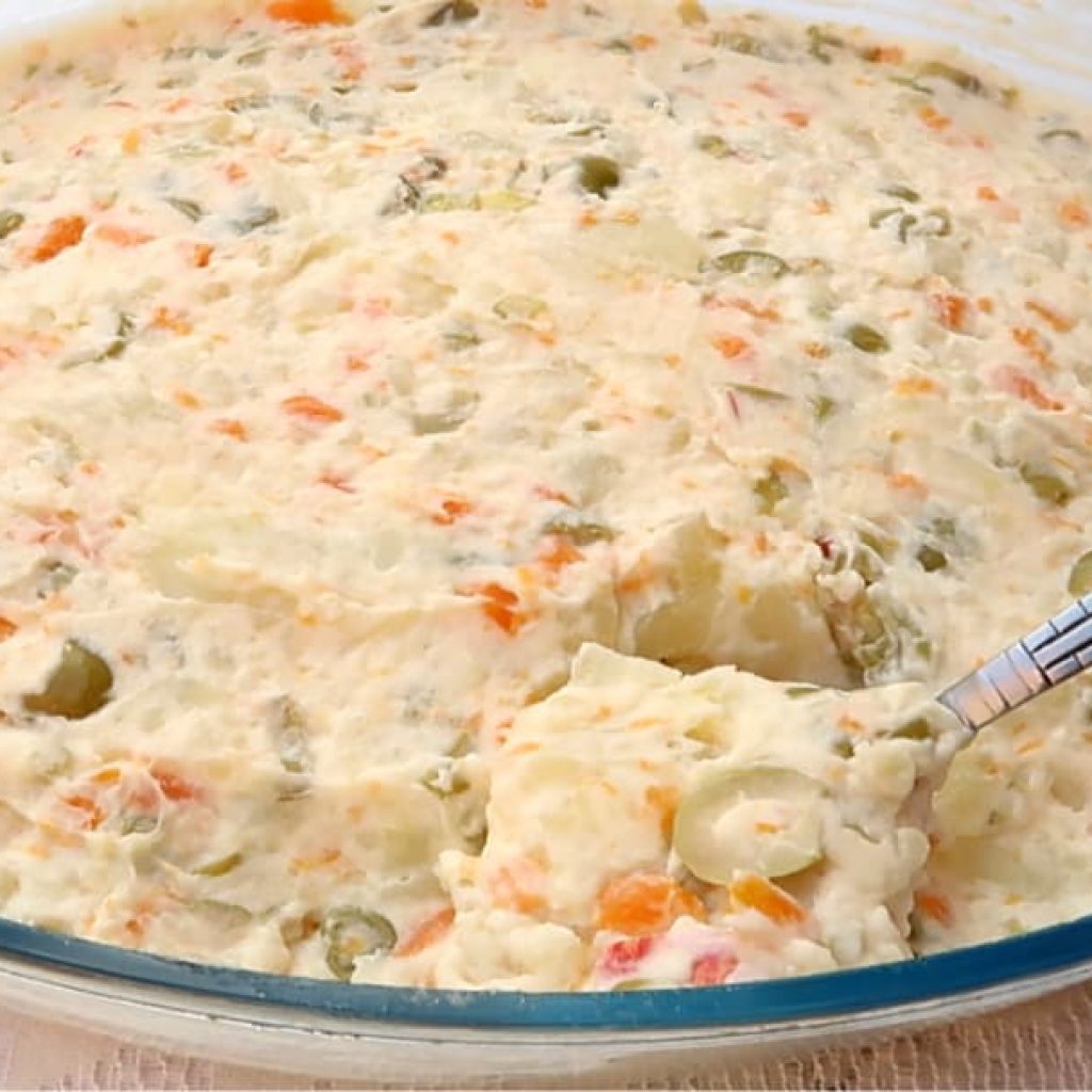salada de maionese