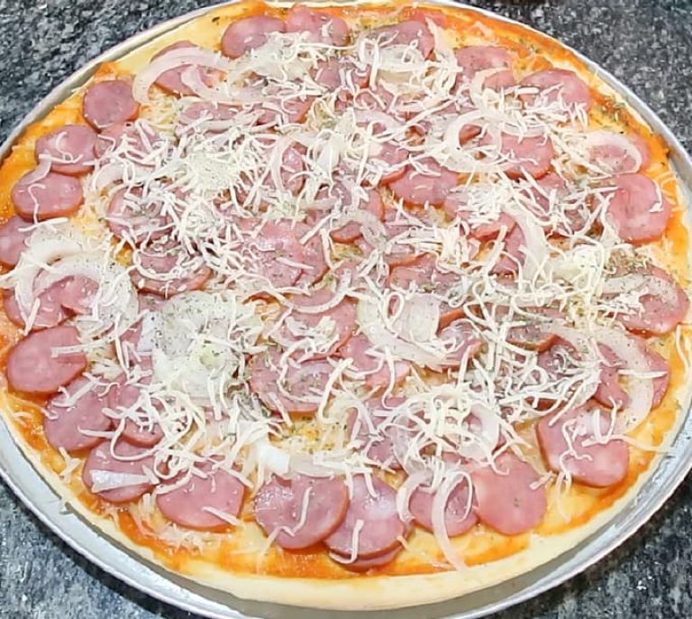 pizza caseira