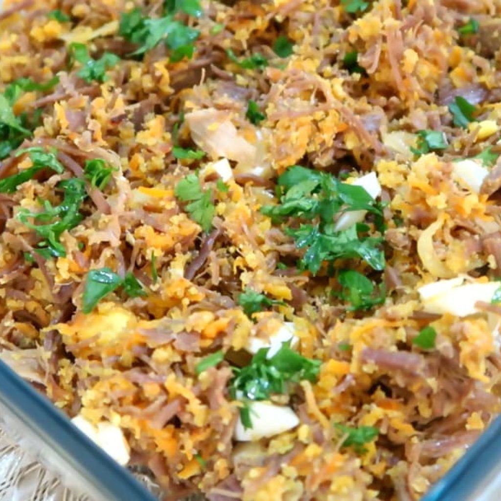 farofa de carne