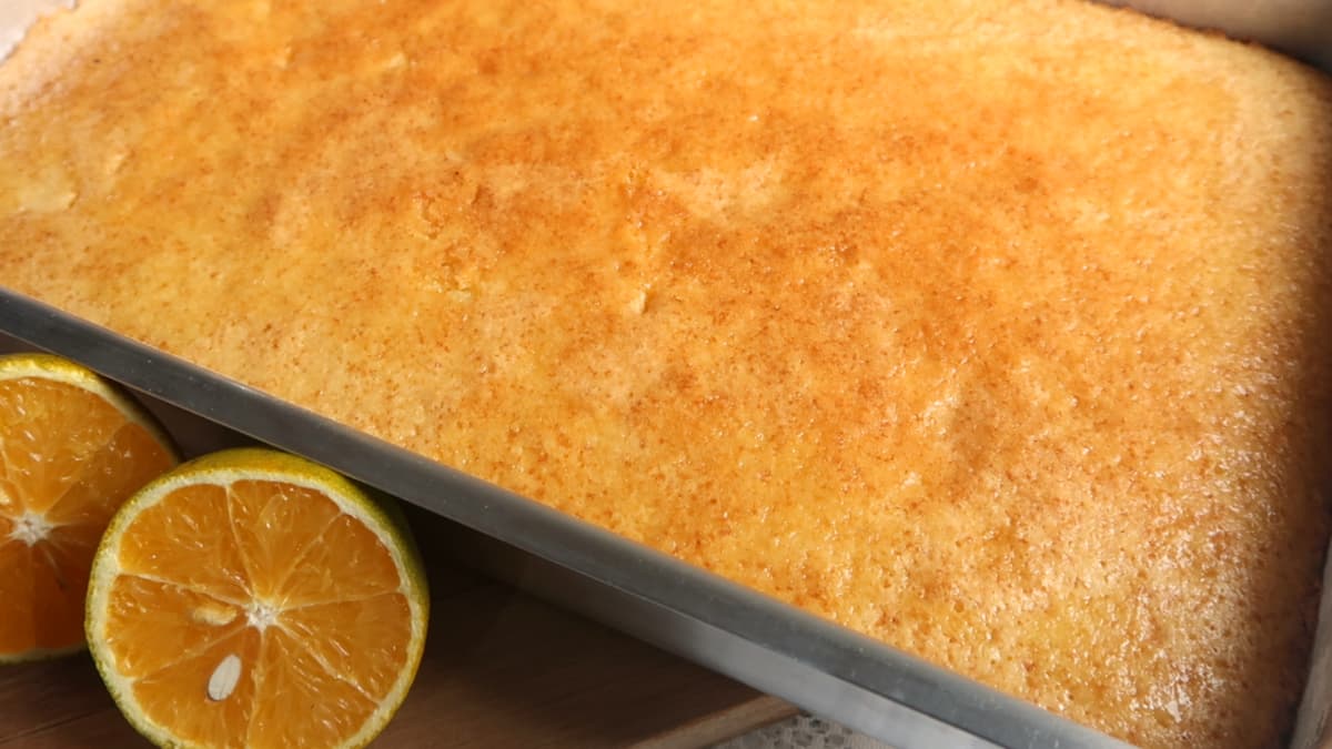 Bolo de Laranja Caseiro