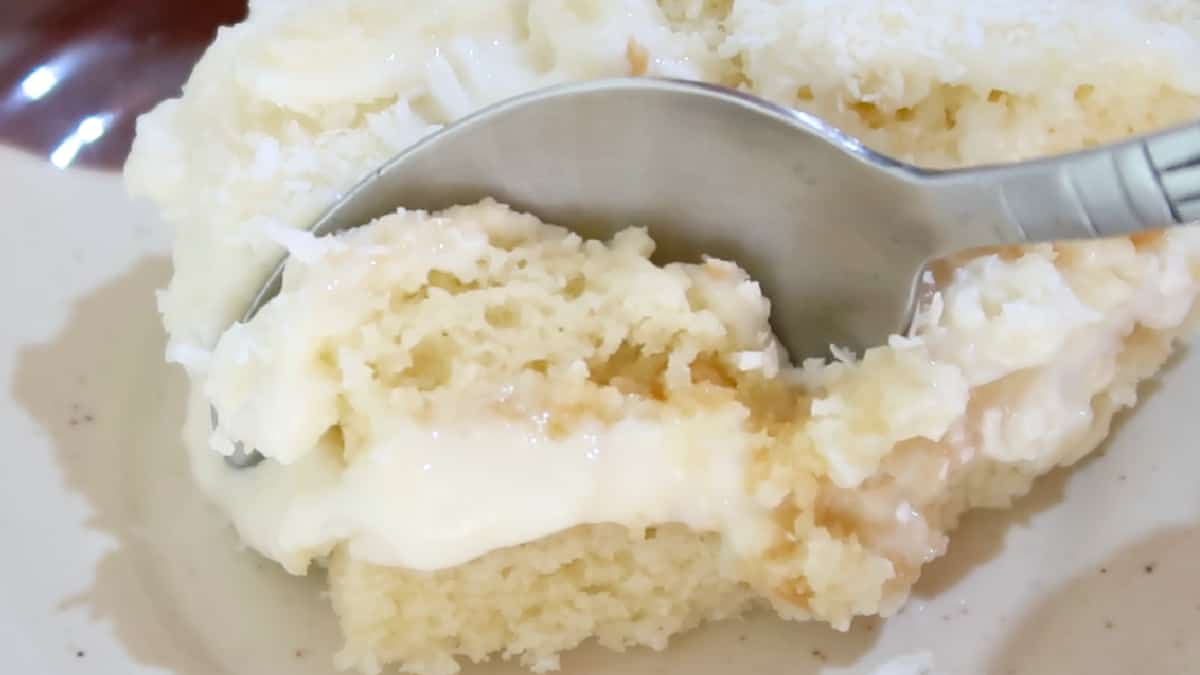 Bolo Gelado de Abacaxi