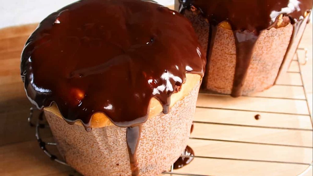 chocotone de liquidificador