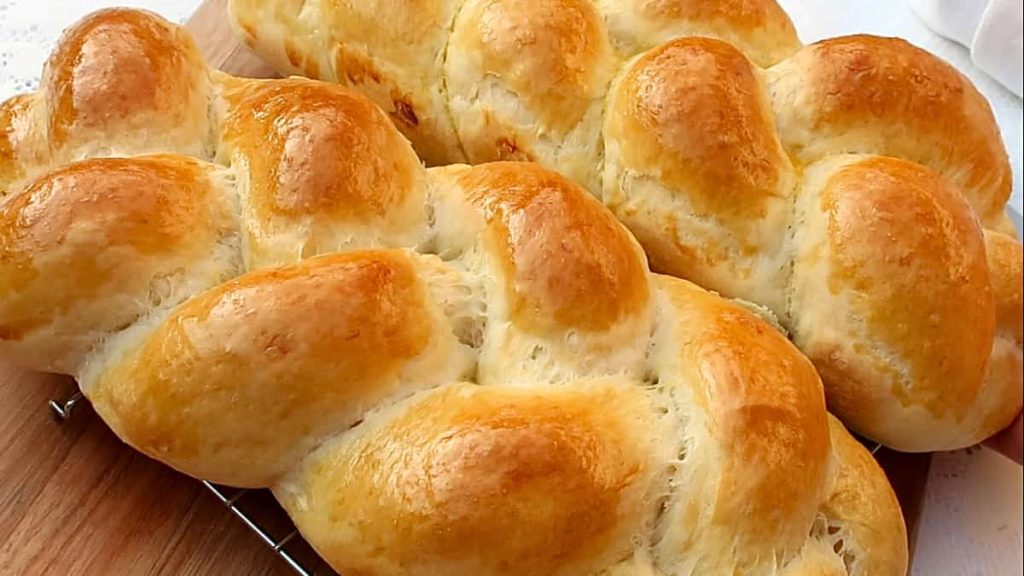 pão trançado