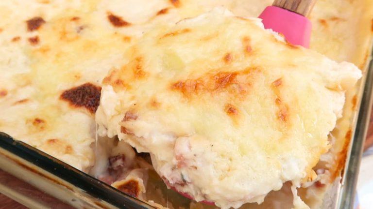 batata gratinada no forno