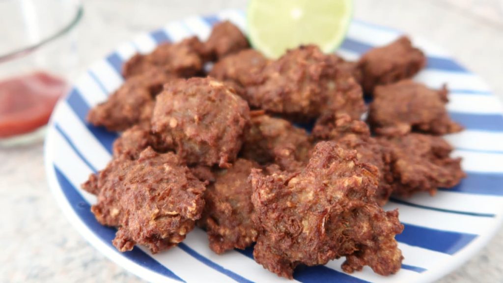 receita de bolinho de carne moída