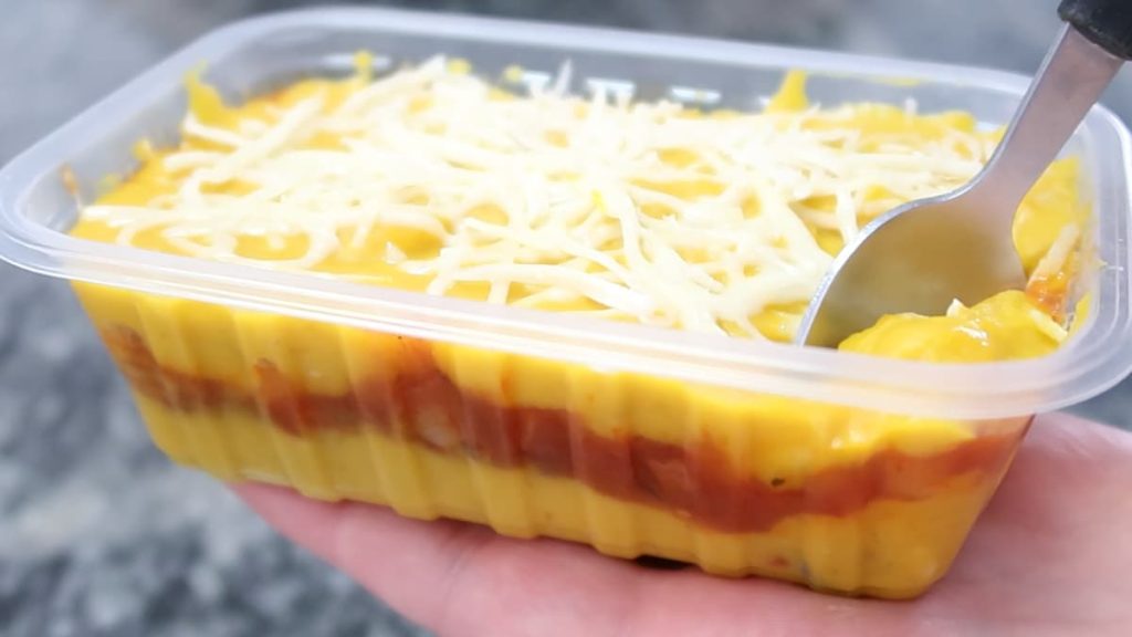escondidinho de abobora