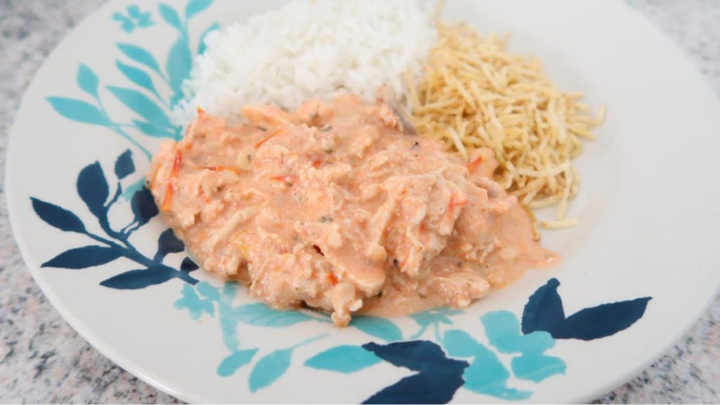 strogonoff de frango simples