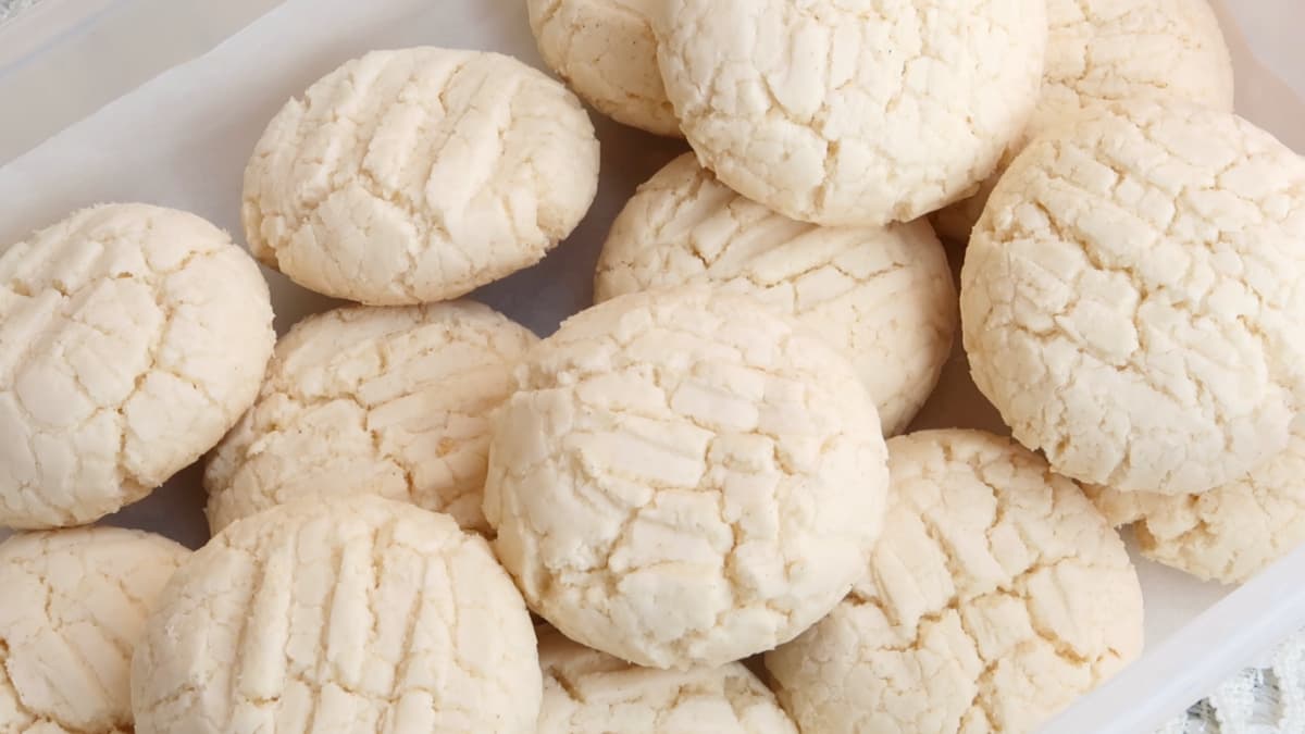 bolacha de polvilho doce com coco