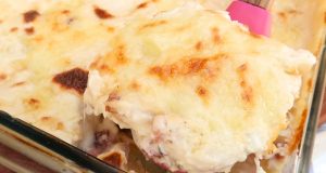batata gratinada no forno