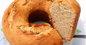 bolo de banana de liquidificador