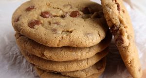 cookies com gotas de chocolate