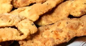 filé de frango empanado