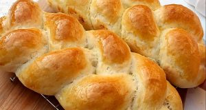 pão trançado