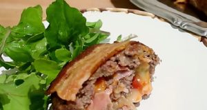 rocambole de carne moída